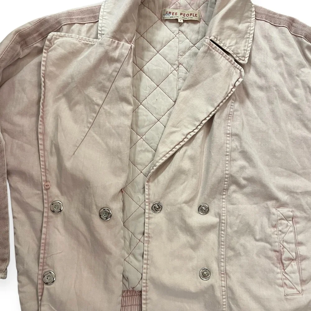 Lolo Denim Oversized Quilt Coat - Picture 4 of 15